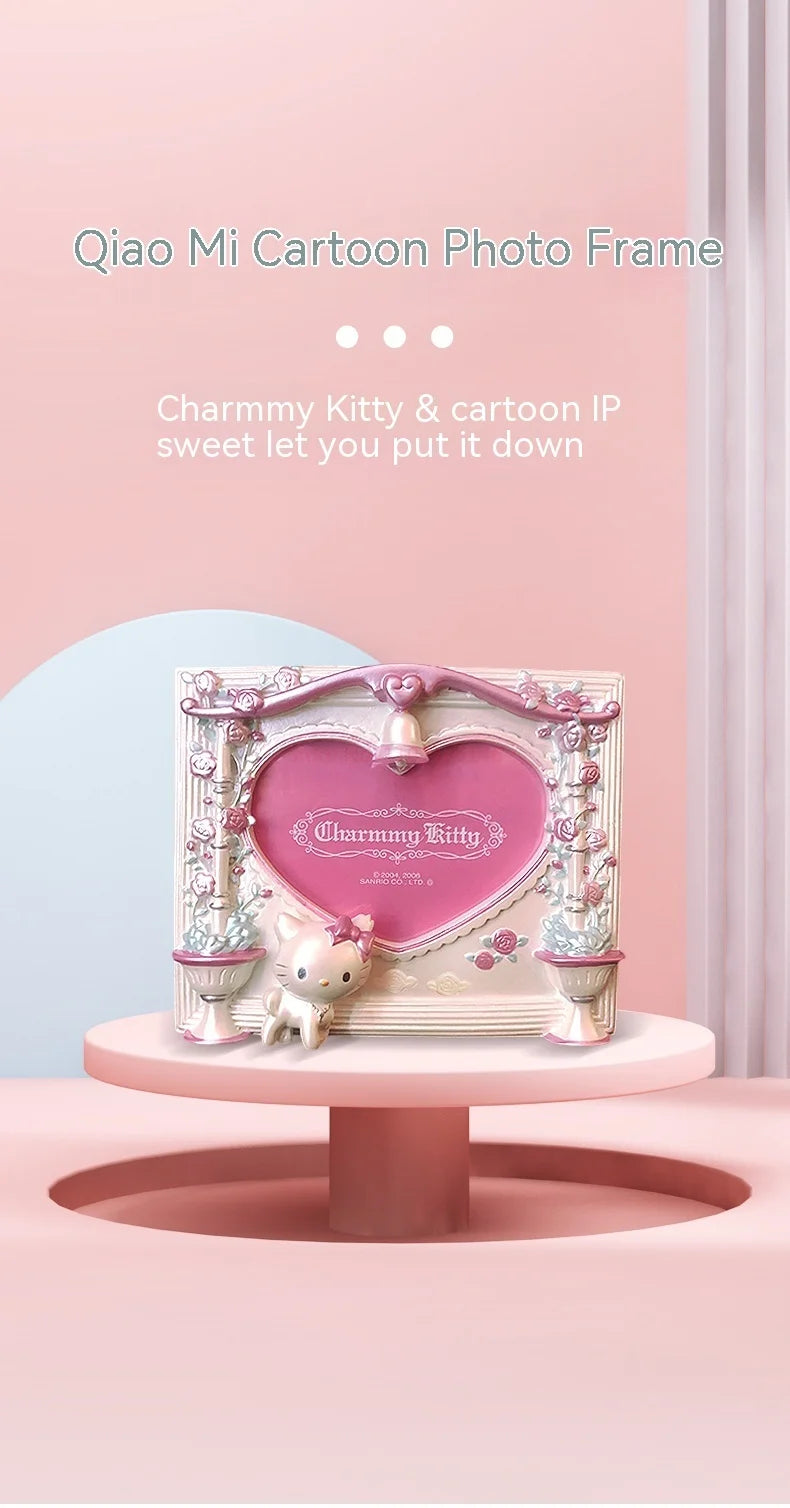 Charmmy Kitty Flower Photo Frame