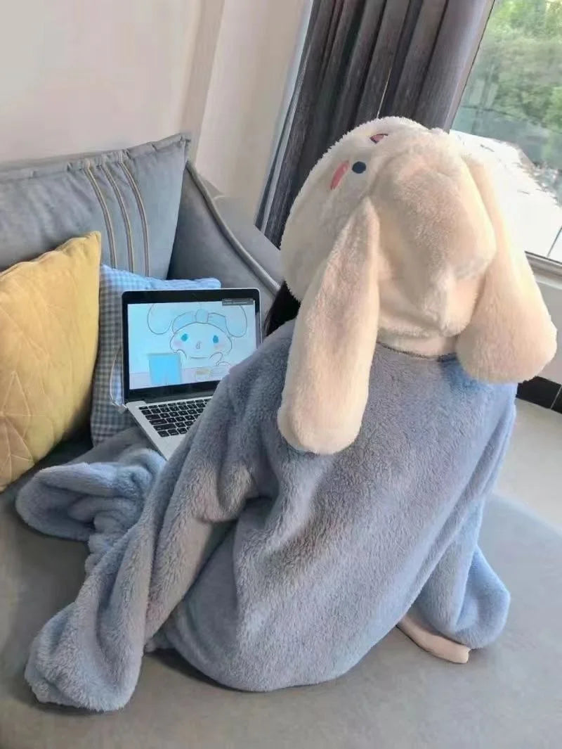 Kawaii Plush Fluffy Pajama Robe