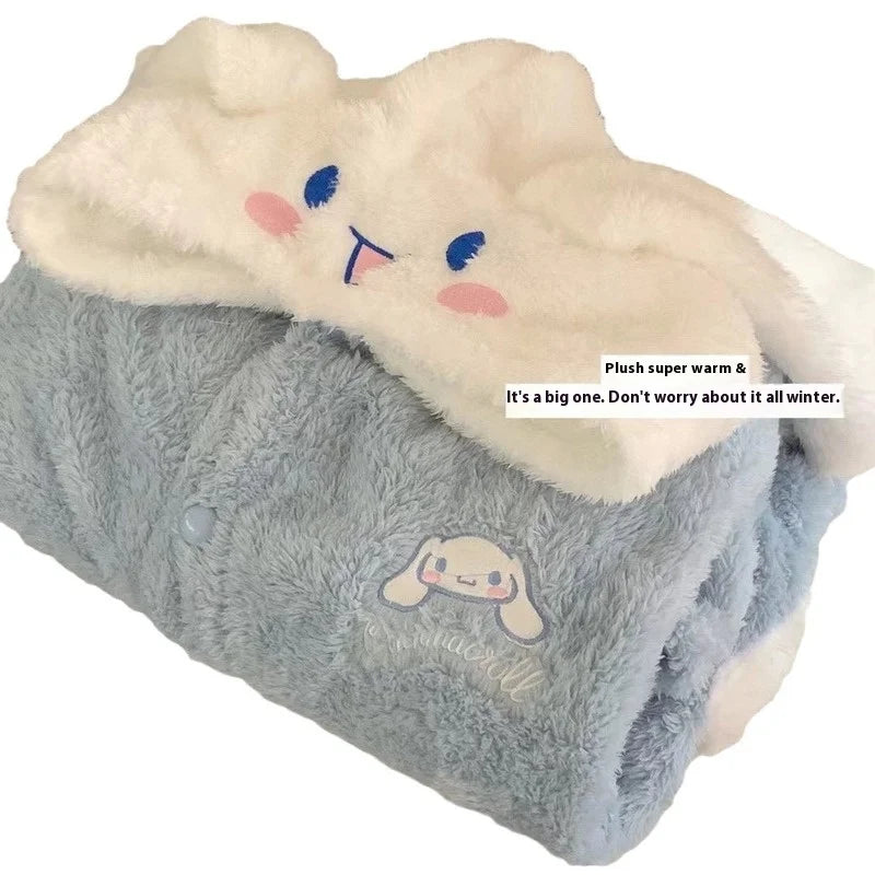 Kawaii Plush Fluffy Pajama Robe