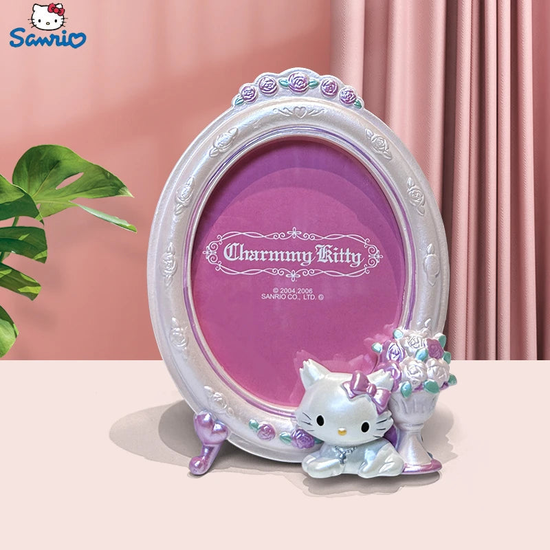 Charmmy Kitty Flower Photo Frame