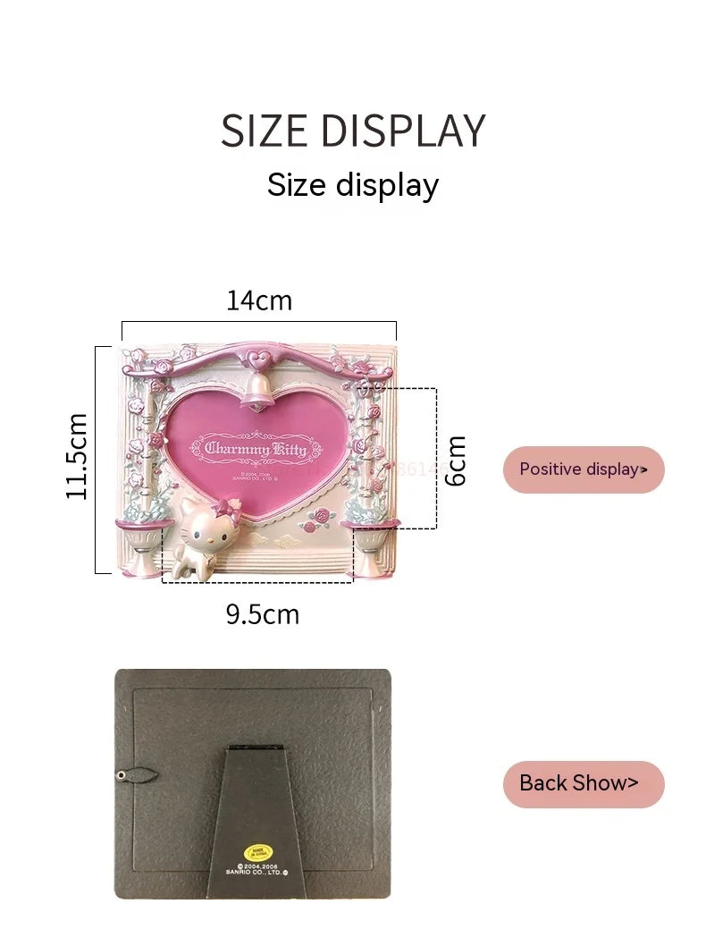 Charmmy Kitty Flower Photo Frame