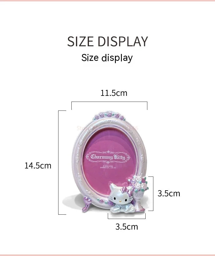 Charmmy Kitty Flower Photo Frame
