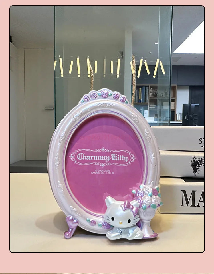 Charmmy Kitty Flower Photo Frame