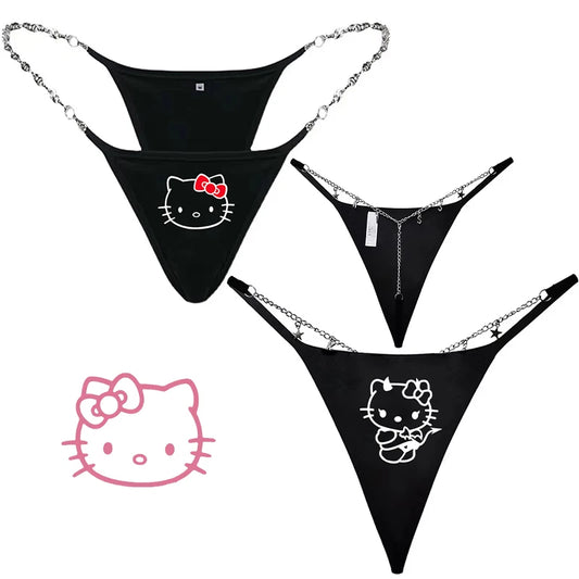 Hello Kitty & Kuromi Thong