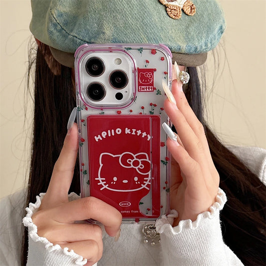 Hello Kitty Card Bag Wallet Phone Case