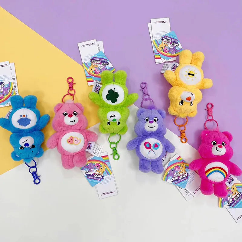 Care Bears Plushie Keychains