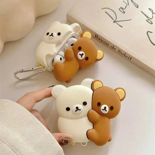 Rilakkuma Hug Bear Airpods Case