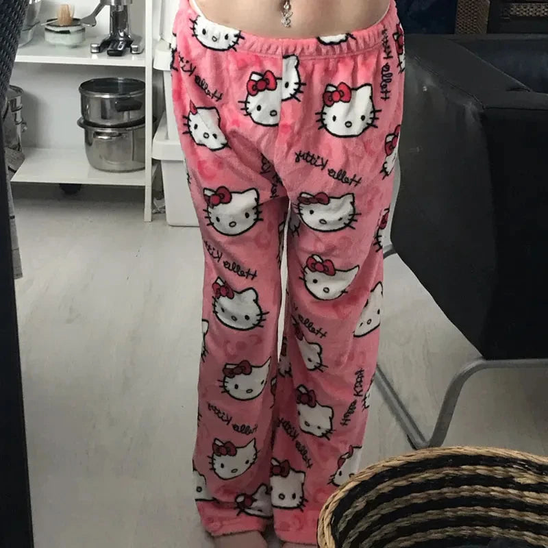 Hello Kitty Plush Pajamas Pants