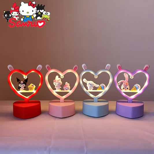 Sanrio Heart Shape Night Light