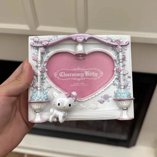 Charmmy Kitty Flower Photo Frame