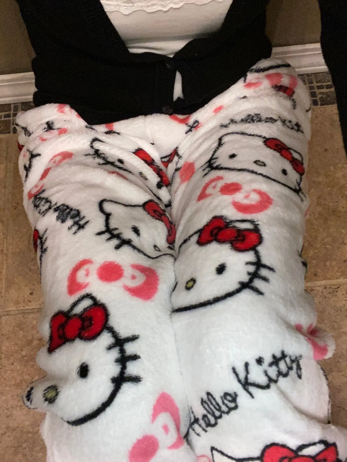Hello Kitty Plush Pajamas Pants