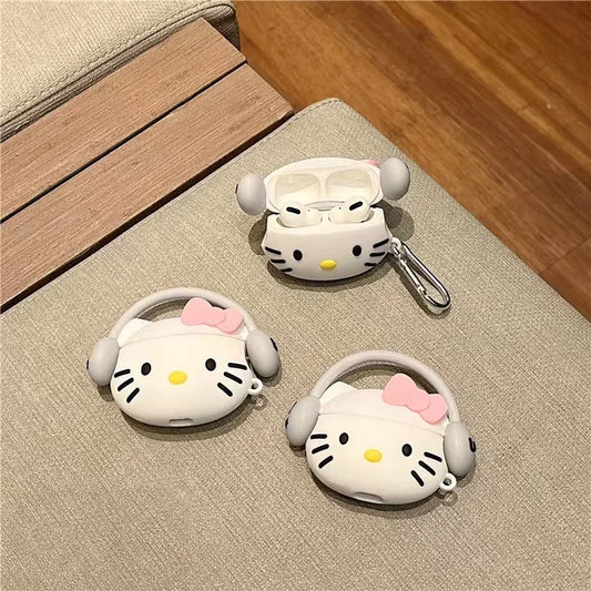 Hello Kitty x My Melody x Kuromi Headphones Airpods Case