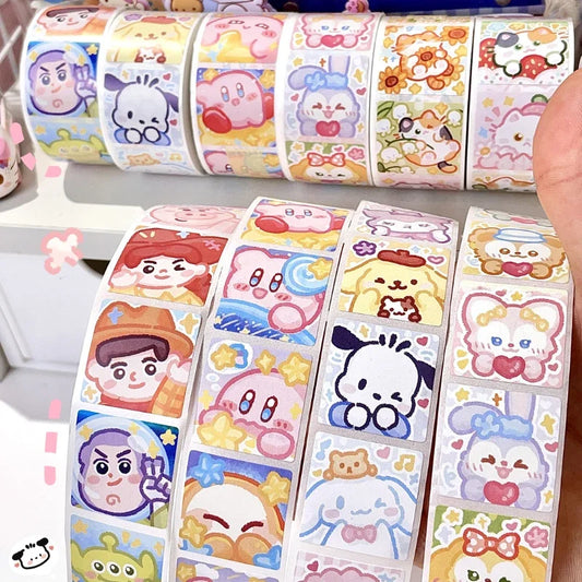 Kawaii 500pcs Stickers Roll