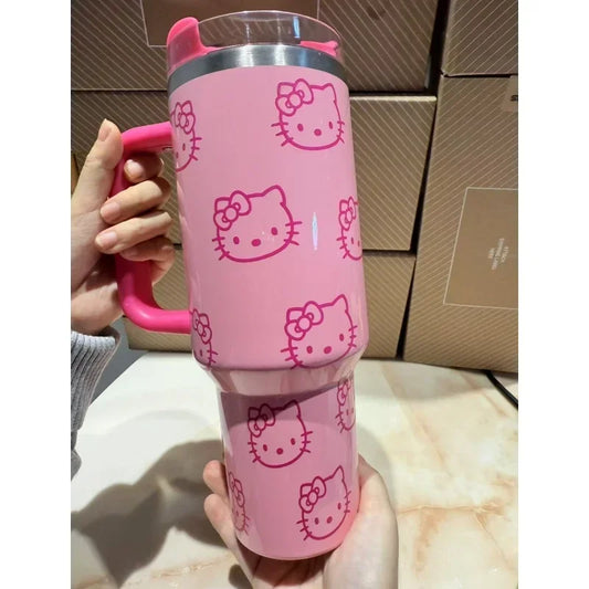 Hello Kitty Stanley Water Bottle Cup