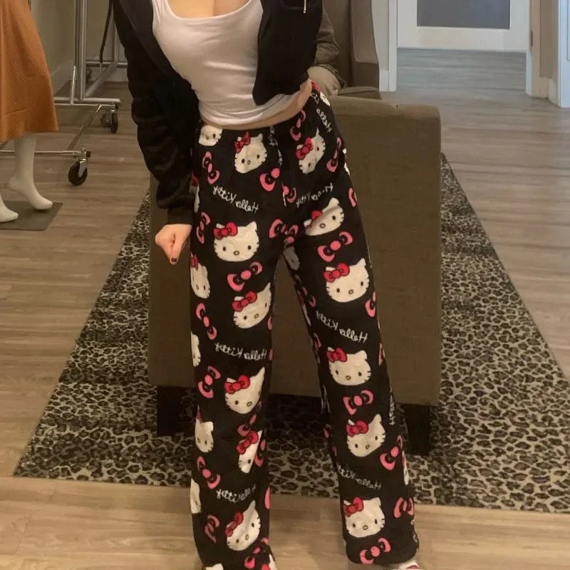 Hello Kitty Plush Pajamas Pants