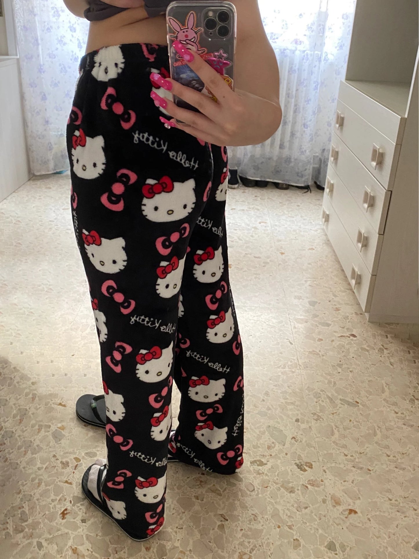 Hello Kitty Plush Pajamas Pants