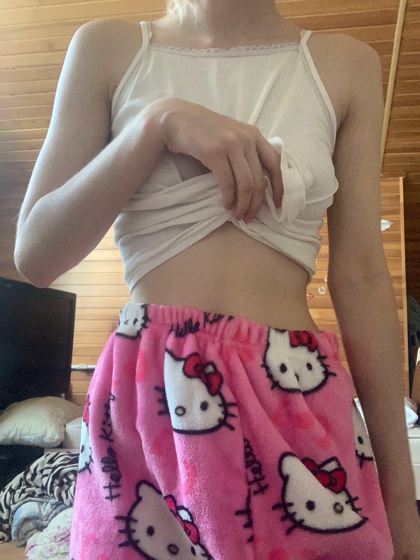 Hello Kitty Plush Pajamas Pants