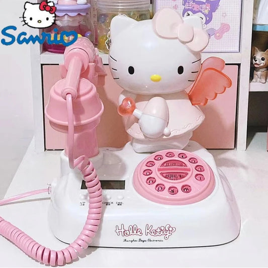 Hello Kitty Antique Corded Landline Telephone