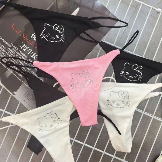 Hello Kitty Sparkling Diamond Thong