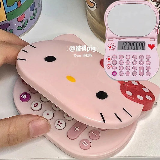 Hello Kitty Folding Calculator