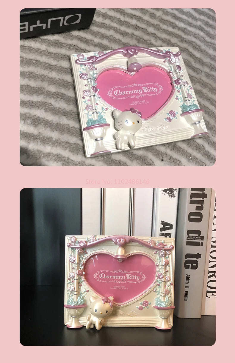 Charmmy Kitty Flower Photo Frame