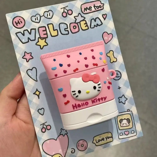 Hello Kitty Bottle Airpods Case