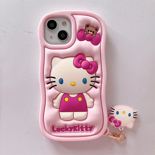 Hello Kitty Lucky Kitty Pink Phone Case