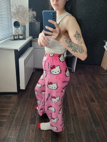 Hello Kitty Plush Pajamas Pants