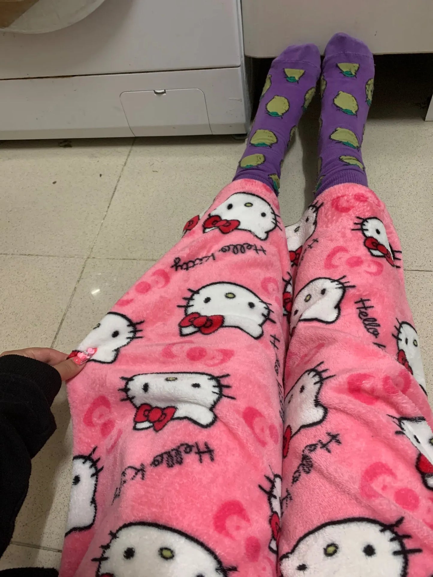 Hello Kitty Plush Pajamas Pants