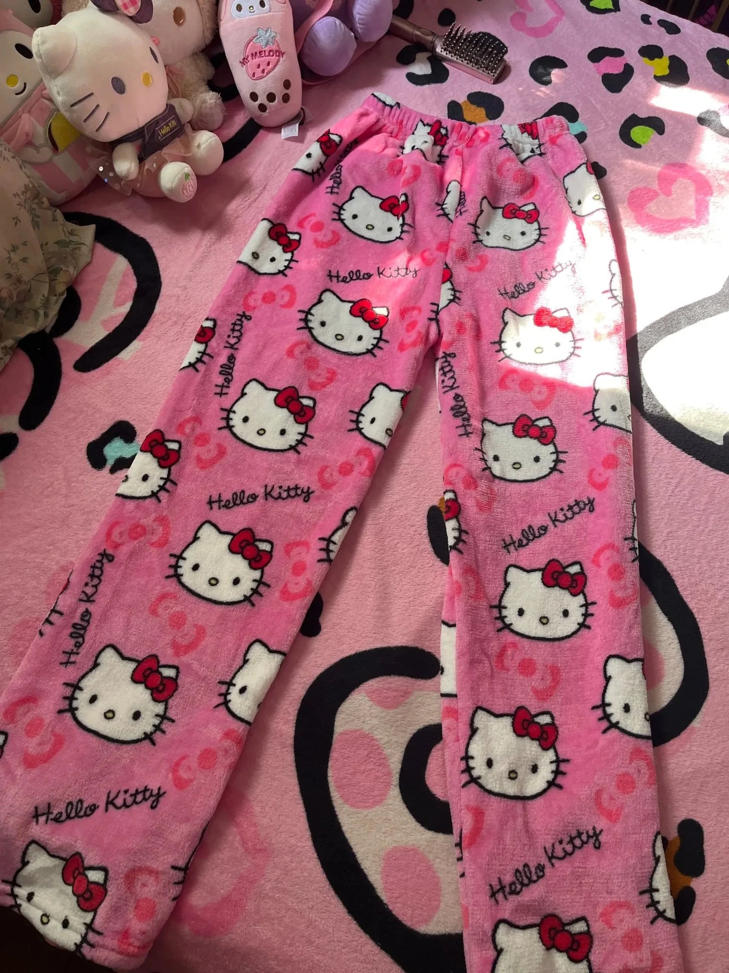 Hello Kitty Plush Pajamas Pants