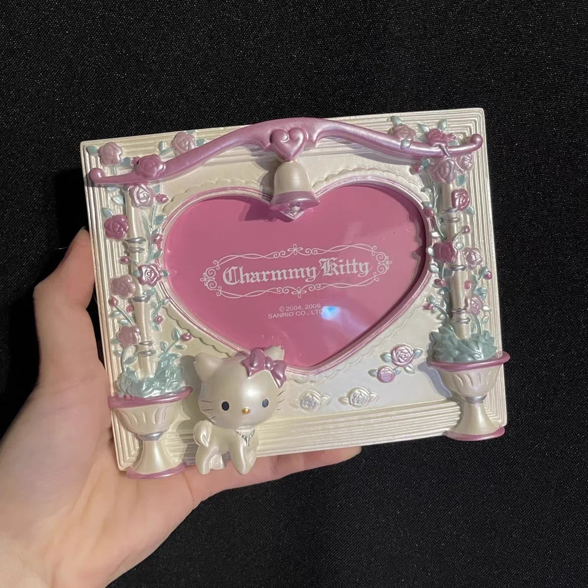 Charmmy Kitty Flower Photo Frame