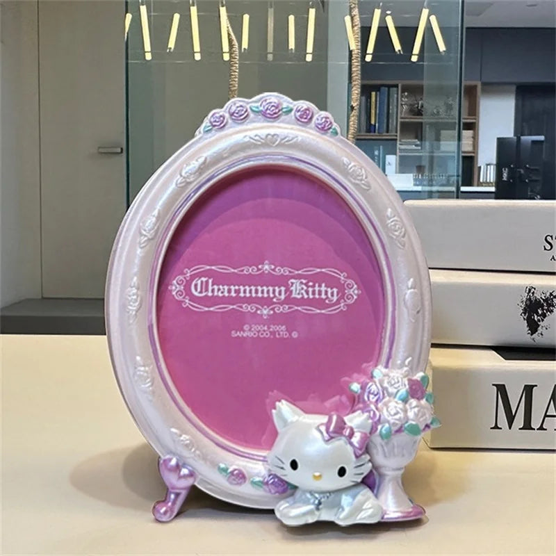 Charmmy Kitty Flower Photo Frame