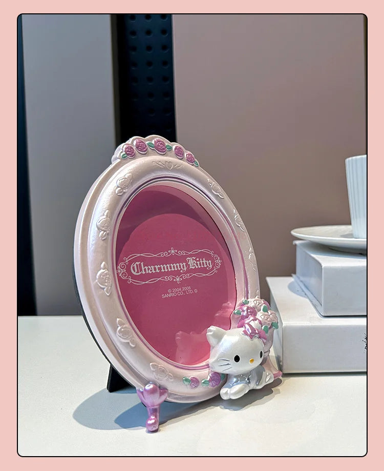 Charmmy Kitty Flower Photo Frame
