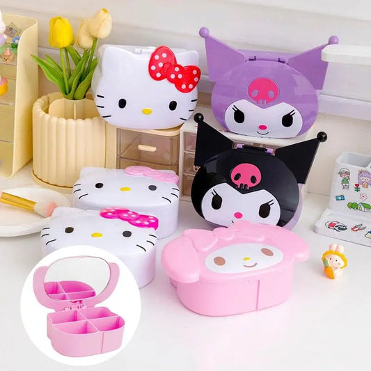 Sanrio Makeup Mirror Storage Box