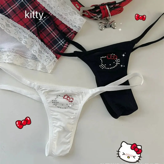 Hello Kitty Rhinestone Thong