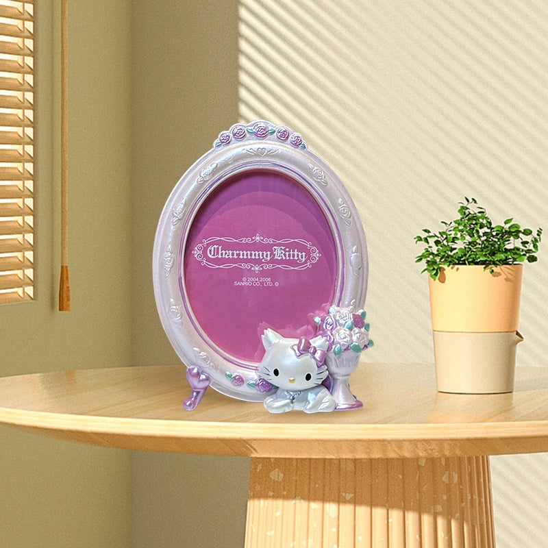 Charmmy Kitty Flower Photo Frame